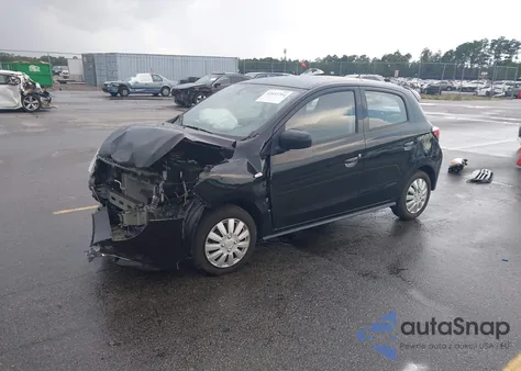 2022 Mitsubishi Mirage Es/Le from USA, damaged, VIN ML32AUHJ9NH003050